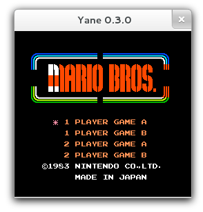 Yane 0.3.0: Mario Bros (controller support)
